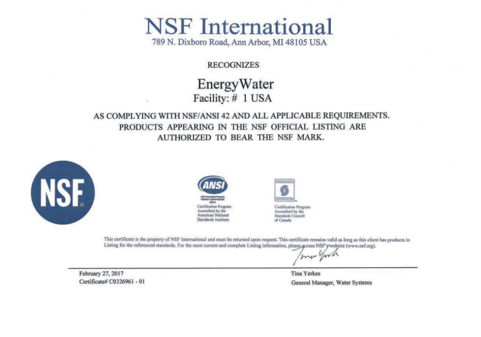 Certificates of quality 2
