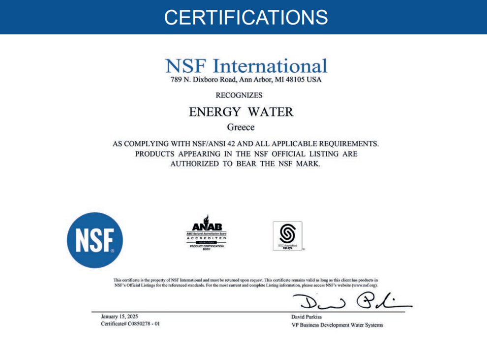 Certificates of quality 5